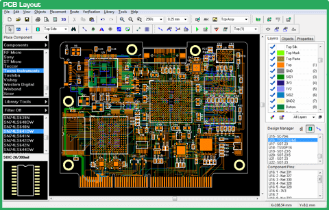 pcb layout design