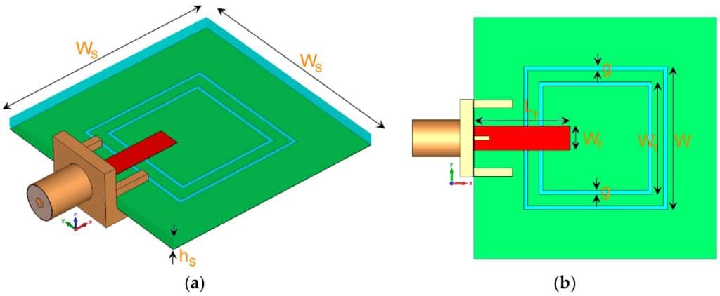 5G Microstrip Antenna