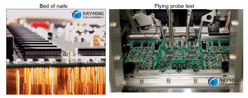 Bed of nails，Flying probe test