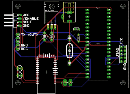 PCB layout line design