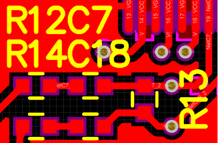 PCB silkscreen