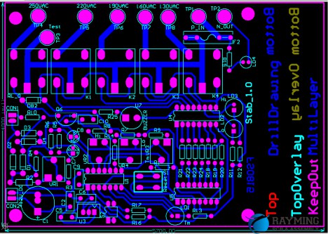 Figure 5 CamTastic complete PCB view