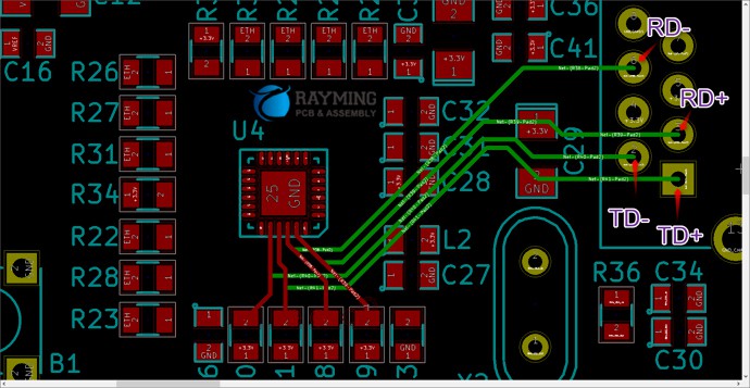 PCB Layout in KiCA