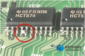 Root cause of Solder Bridging