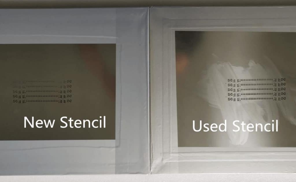 stencil solder paste