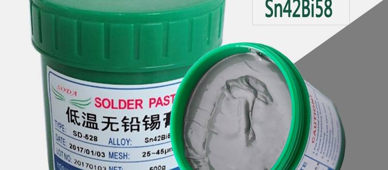 Low Temperature Solder Paste