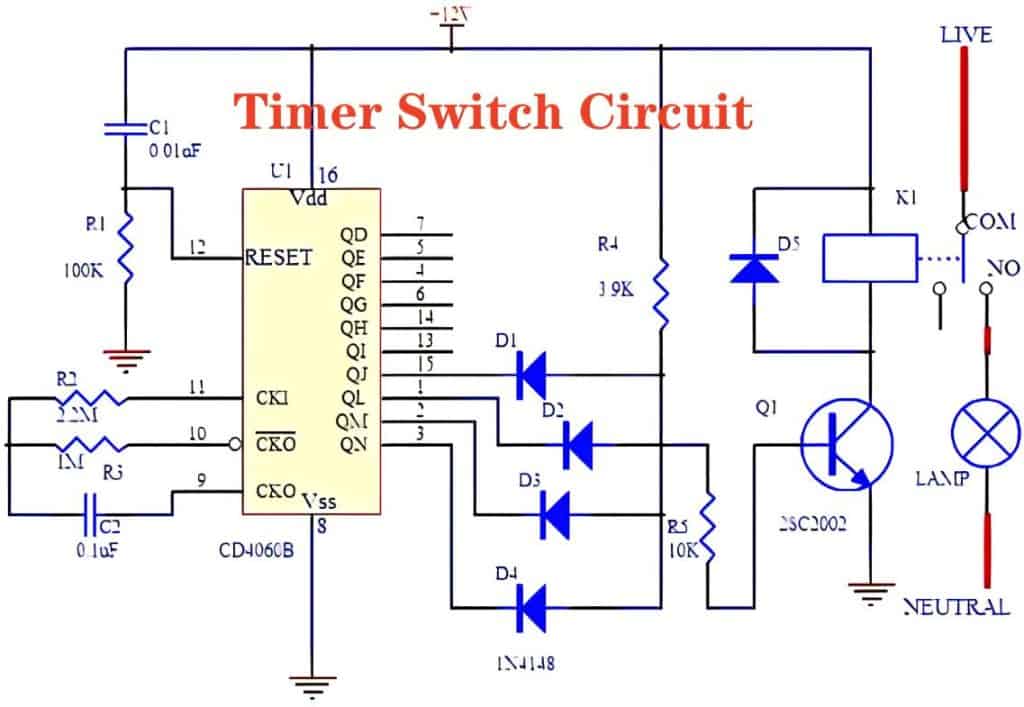 Timer Switch Circuit