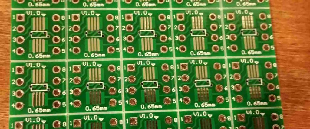 V-Groove PCB