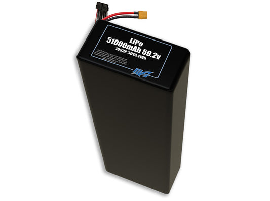 51000 16S3P 59.2v Battery Pack
