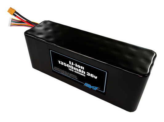 Li-ion 13500mAh 10S3P 36v Battery Pack