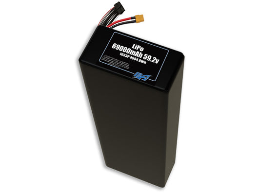 LiPo 69000mAh 16S3P 59.2v Battery Pack