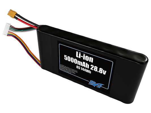 Li-ion 5000mAh 8S 28.8v Battery Pack